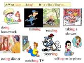 Unit 6  I'm watching TV.Section A 1a-2d课件（共有PPT29张）