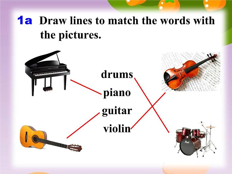 Unit1 Can you play the guitar？ Section B 1a—1f 课件（共有PPT13张，无视频）04