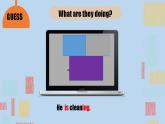Unit 6 I'm watching TV.Section A  Grammar Focus-3c 课件 （共有PPT30张）