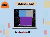 Unit 6 I'm watching TV.Section A  Grammar Focus-3c 课件 （共有PPT30张）