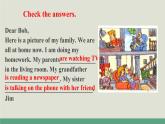 Unit 6 I’m watching TV.Section B (3a-self check)课件（共有PPT15张）