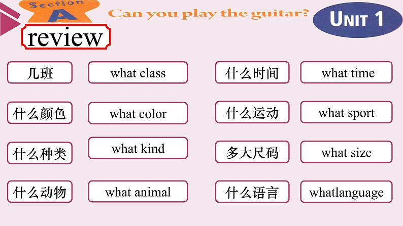 Unit 1 Can you play the guitar_ SectionA（3a-3c）课件 (共13张PPT)02