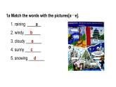 七年级英语下Unit 7 It's raining Section A（1a-2d）课件（共有PPT61张，无音频）