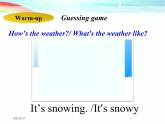 Unit 7 It's raining! Section A Grammar Focus-3b 课件(共26张PPT)