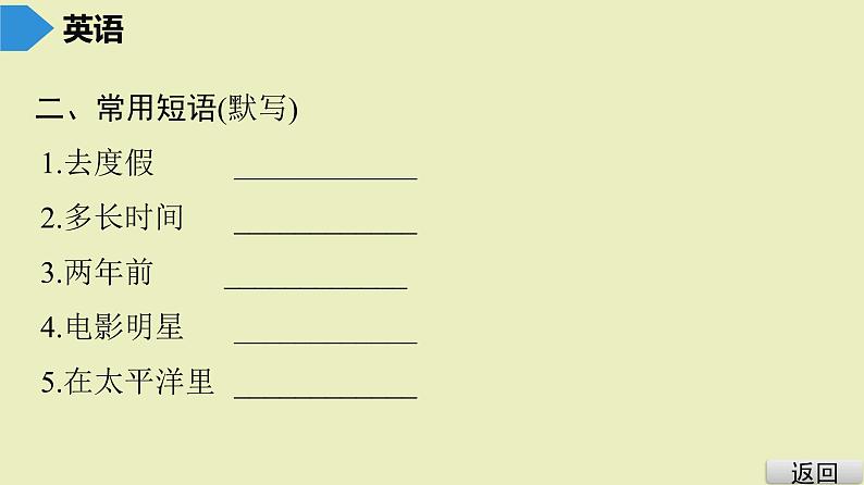 2019-2020学年下学期外研社Module10Unit1知识点课件(共22张PPT)第4页