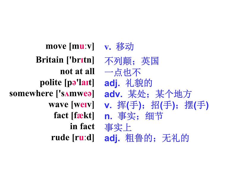 外研英语七年级下册Module11Unit2(共23张PPT)(1)第3页