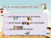 Unit 8 How do you make a banana milk shake_ Section B 1a-1e课件26张