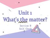 人教版八年级Unit 1 What's the matter_ Section B 3a-Self Check课件(30张)