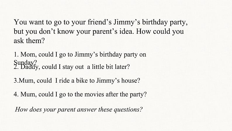 Unit 3 Could you please clean your room？ Section A Grammar focus 课件(共25张PPT)08