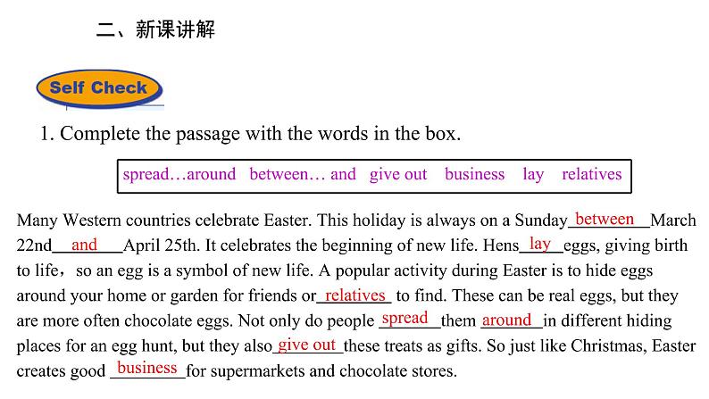 Unit 2 I think that mooncakes are delicious Section B (3a-Self Check)课件14张第6页