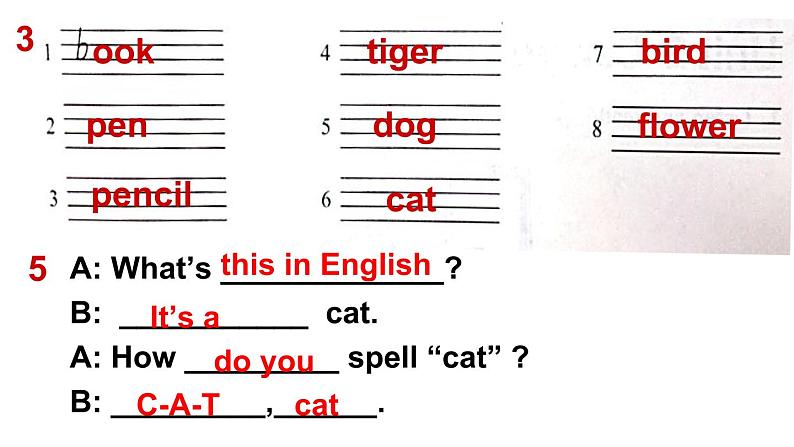 外研版英语七年级上Module 3 My school Unit 1 There are thirty students in my class.课件（19张PPT无素材）第8页