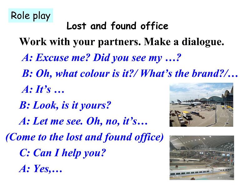 Module 1 Lost and found Unit3 Language in use 课件(共14张PPT)第4页