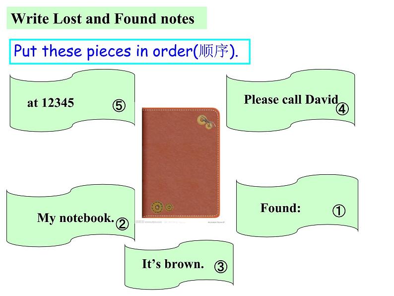 Module 1 Lost and found Unit3 Language in use 课件(共14张PPT)第7页