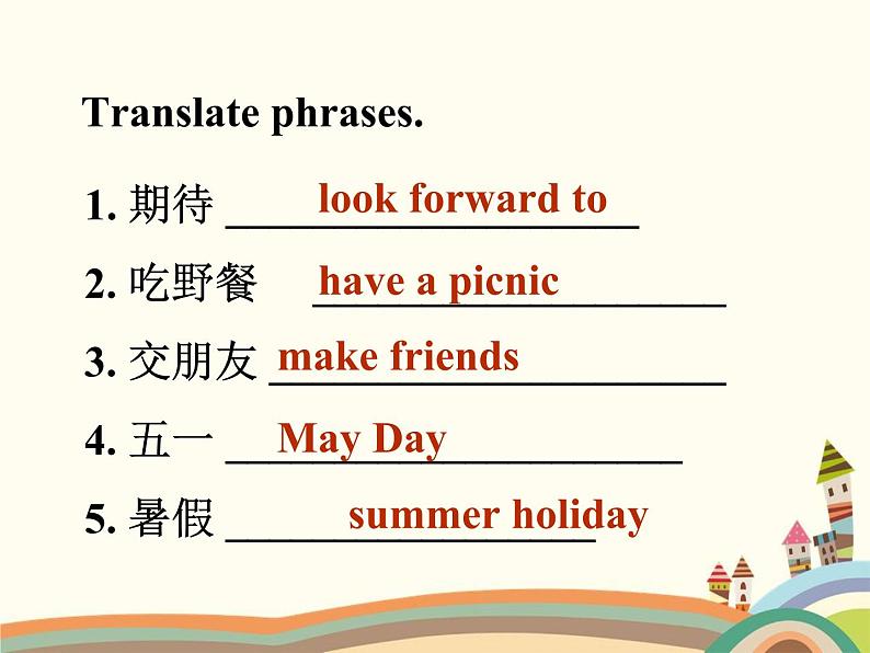 Module 3 Making plans Unit 3 Language in use课件(共19张PPT)第4页