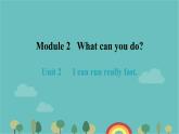 Module 2 What can you do _ Unit 2 I can run really fast 练习课件