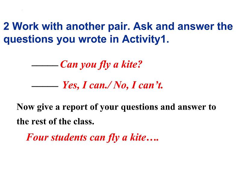 Module 2 What can you do _ Unit 3 Language in use课件 (共22张PPT)06