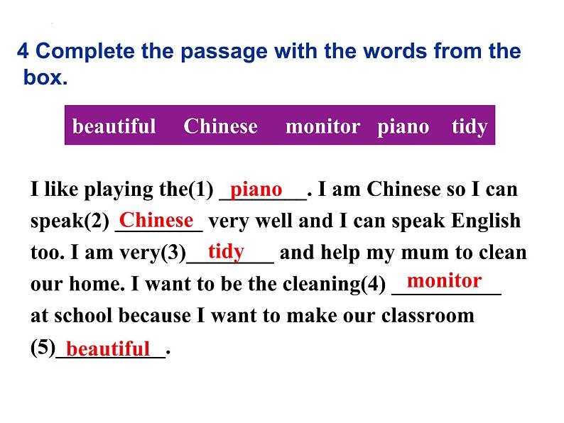 Module 2 What can you do _ Unit 3 Language in use课件 (共22张PPT)08