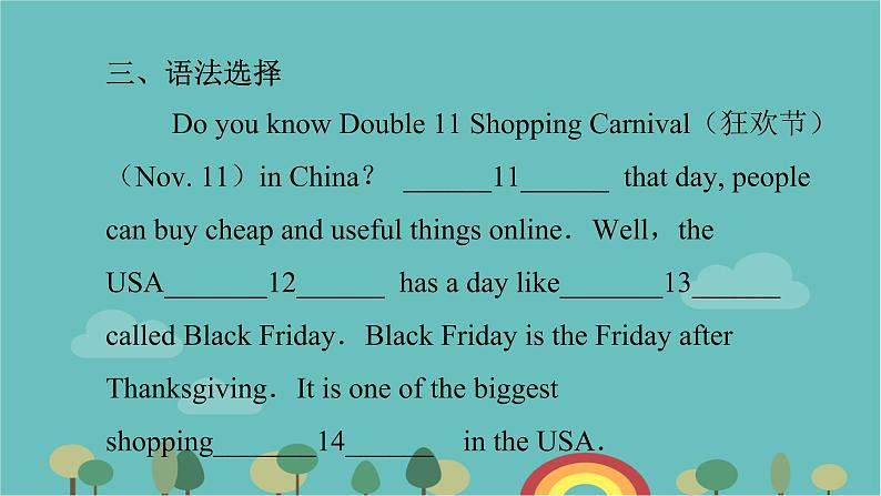 Module 5 Shopping Unit 3 Language in use课后习题课件31张第8页