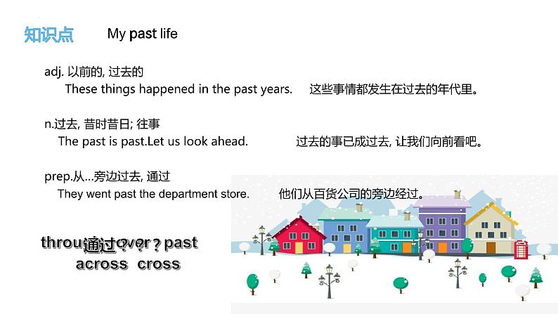 Module 7 My past life Unit 1 I was born in a small village.知识点课件12张06