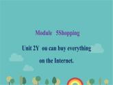 外研版七下Module 5 Shopping Unit 2 You can buy everything on the Internet背默本课件（10张PPT）