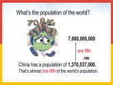 Module 9 Population Unit 1 The population of China is about 1.37 billion. 课件17张
