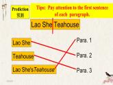 Module 5 Lao She Teahouse. Unit 2 It descibes the changes in Chinese society.教学课件 17张