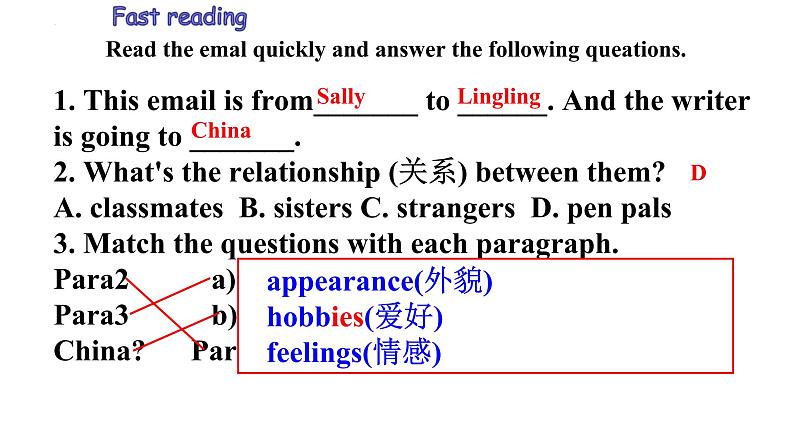 外研版八下Module 1 Feelings and impressions  Unit 2  I feel nervous when I speak Chinese .课件（13张PPT）06
