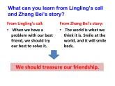 Module 9 Friendship Unit 3 Language in use-Writing 课件20张PPT