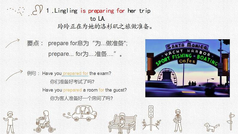 Module 7 Summer in Los Angeles Unit 1  Please write to me and send me some photos!知识点讲解课件(共25张PPT)05