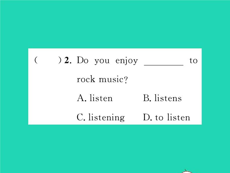 2021七年级英语上册Module9PeopleandplacesUnit1We 'reenjoyingtheschooltripalot第二课时习题课件新版外研版第6页