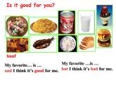 七年级外研版英语上册课件：Module 4 Unit 2 Is your food and drink healthy？(共27张PPT)