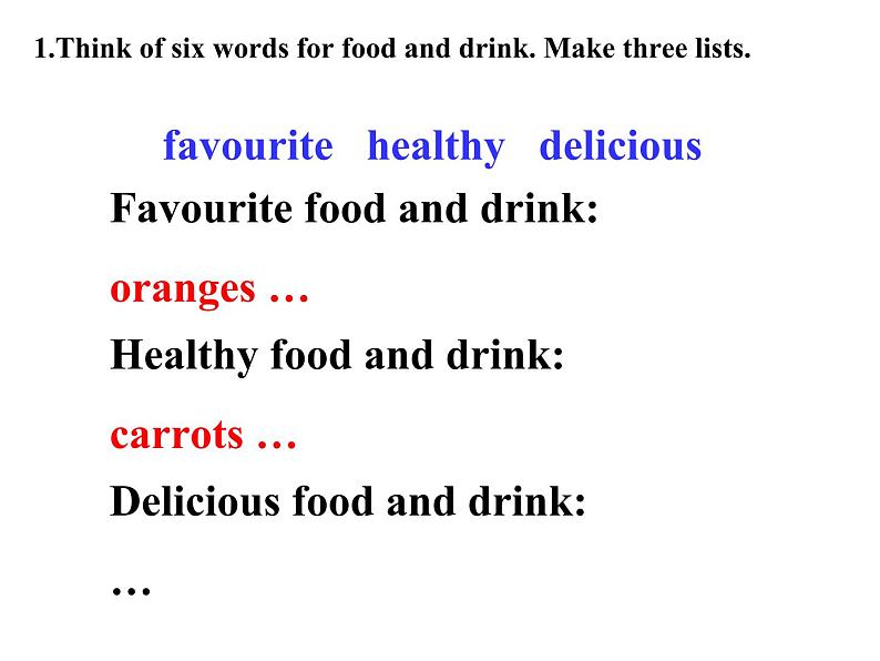 七年级外研版英语上册课件：module 4 unit 2 is your food and drink healthy？(共27张ppt)第8页