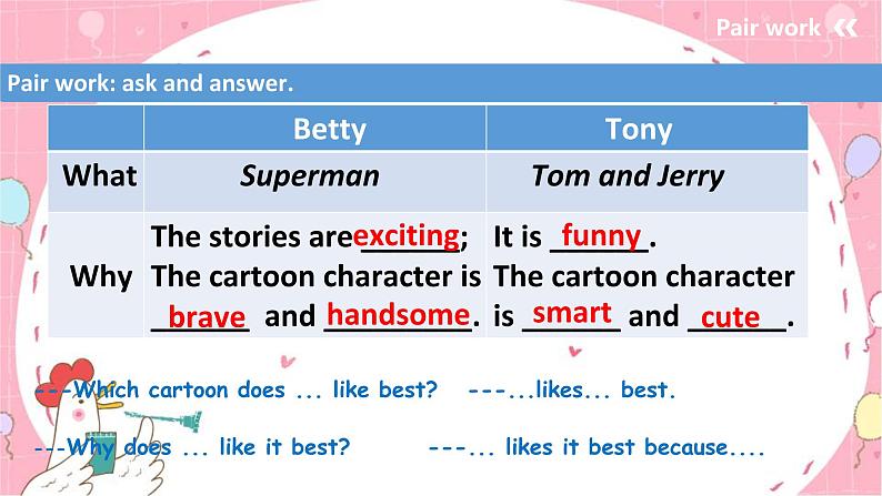 外研八下 Module 5 Unit 1  It 's time to watch a cartoon.课件（共有PPT15张）第4页