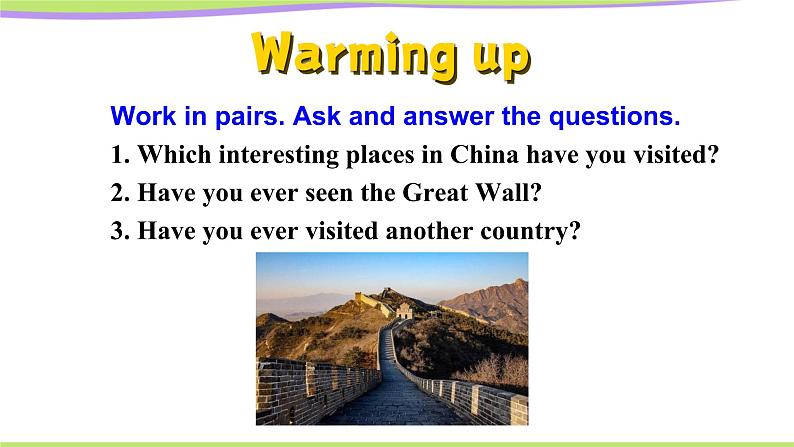 外研版八年级下 Module 2 Experiences Unit 2 They have seen the Pyramids. 课件(共46张PPT)08