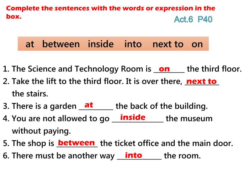 外研版英语九年级上Module 5 Museums Unit 3 Language in use课件（28张PPT无素材）05