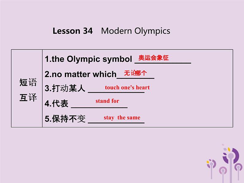 冀教版八年级英语下册Unit 6课件 lesson 34第5页