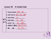 冀教版八年级英语下册Unit 5课件 lesson 30