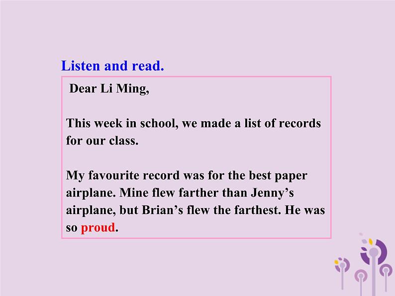 冀教版八年级英语下册Unit 6课件 Lesson 3207