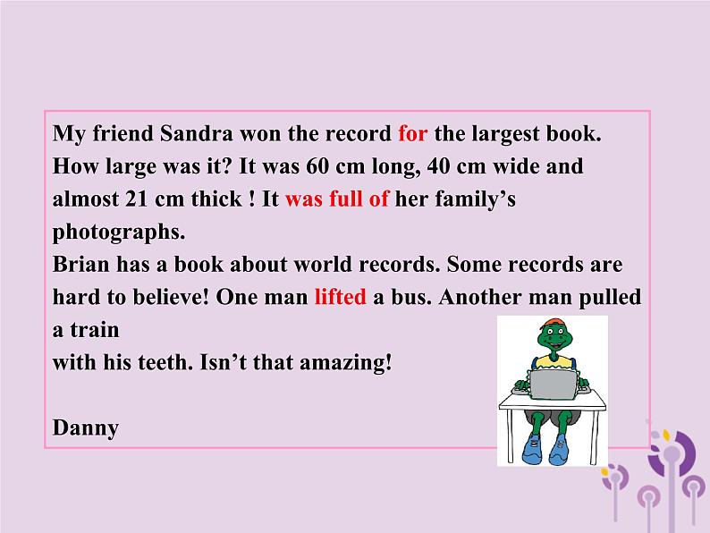 冀教版八年级英语下册Unit 6课件 Lesson 3208