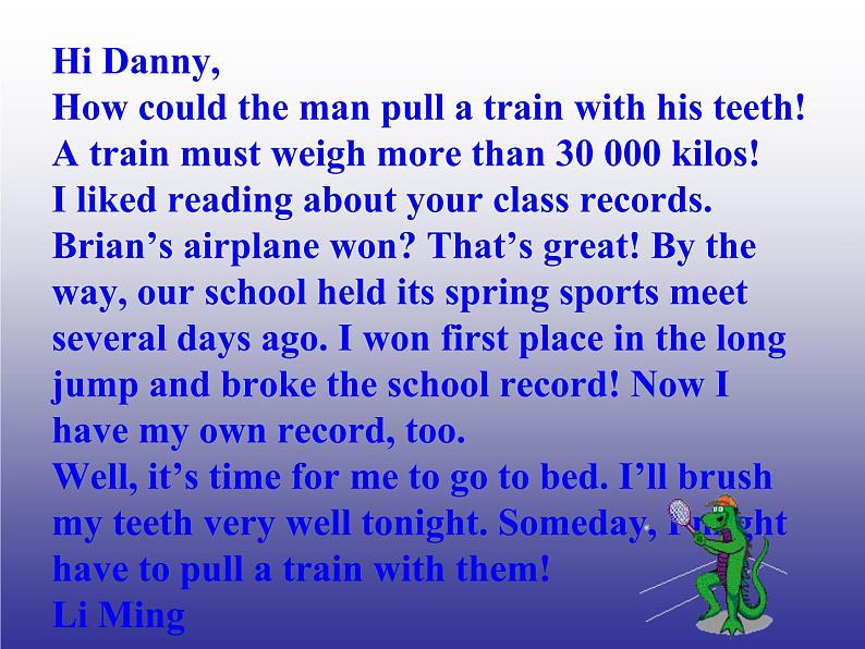 冀教版八年级英语下册Unit 6课件 Lesson 3205