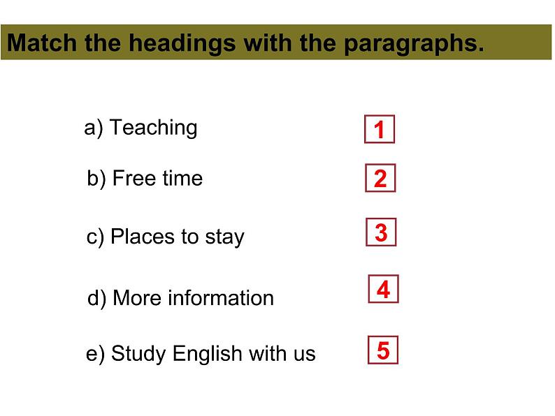 外研版英语八年级下册Module 7  Summer in Los Angeles Unit 2  Fill out a form and come to learn English in LA课件104