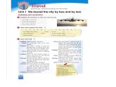 九年级下册Module 1 Travel Unit 1 We toured the city by bus and by taxi.语言点课件(共21张PPT)