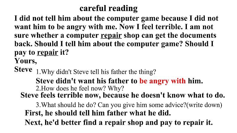 外研版九年级英语Module6 Unit 2 If you tell him the truth now you will show that you are honest．课件（共20张）08