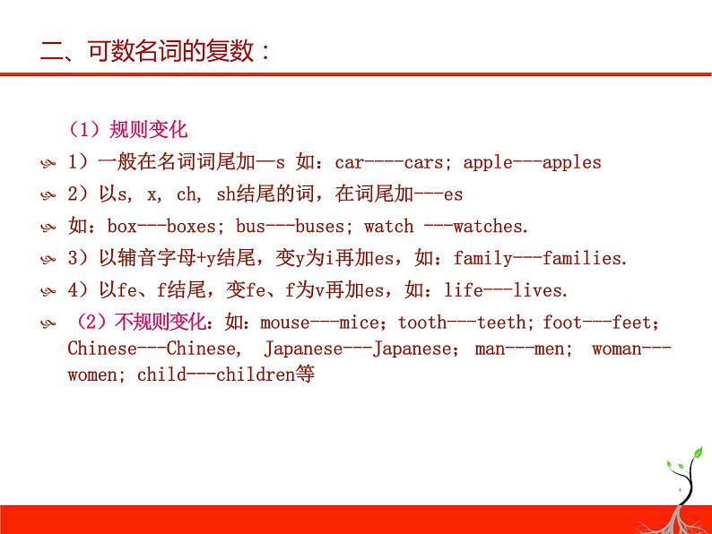 仁爱版七年级上册英语复习总课件（44张ppt）第5页