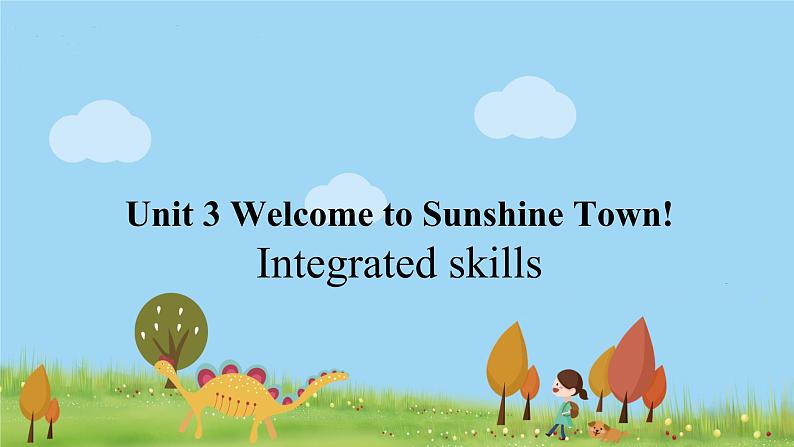 英语译林版 7年级下册 U3 Integrated skills PPT课件第1页