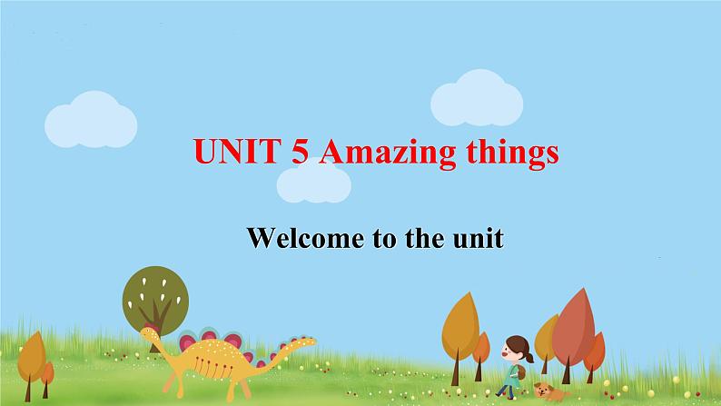 英语译林版 7年级下册 U5 Welcome to the unit PPT课件01