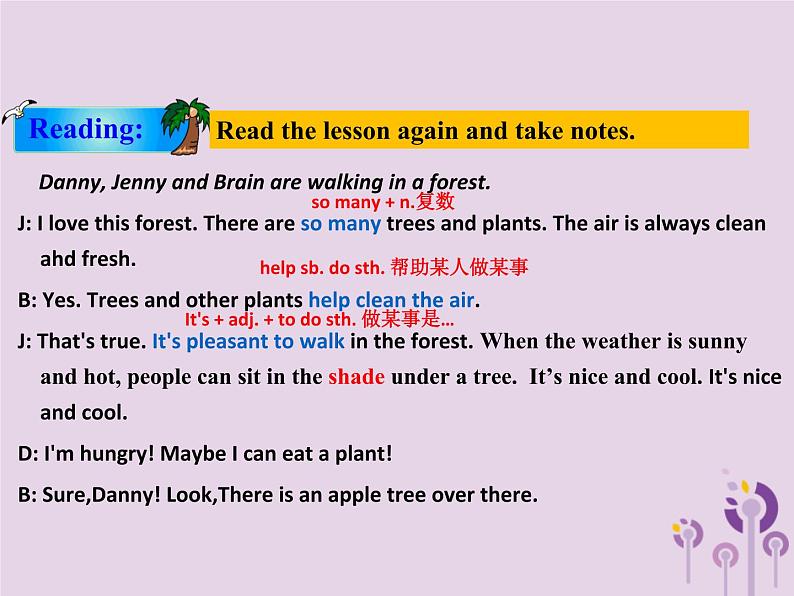 冀教版八年级英语下册Unit 2课件 lesson 805