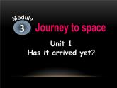 2020-2021学年外研版八年级英语下册Module3Unit1Hasitarrivedyet课件