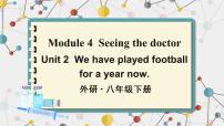 外研版 (新标准)八年级下册Unit 2  We have played football for a year now授课课件ppt