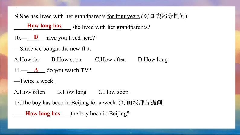 Module4知识点讲解课件2021-2022学年外研版八年级英语下册06